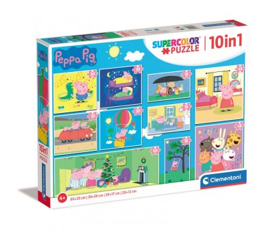 Puzzle Peppa Pig 18+30+48+60pzs