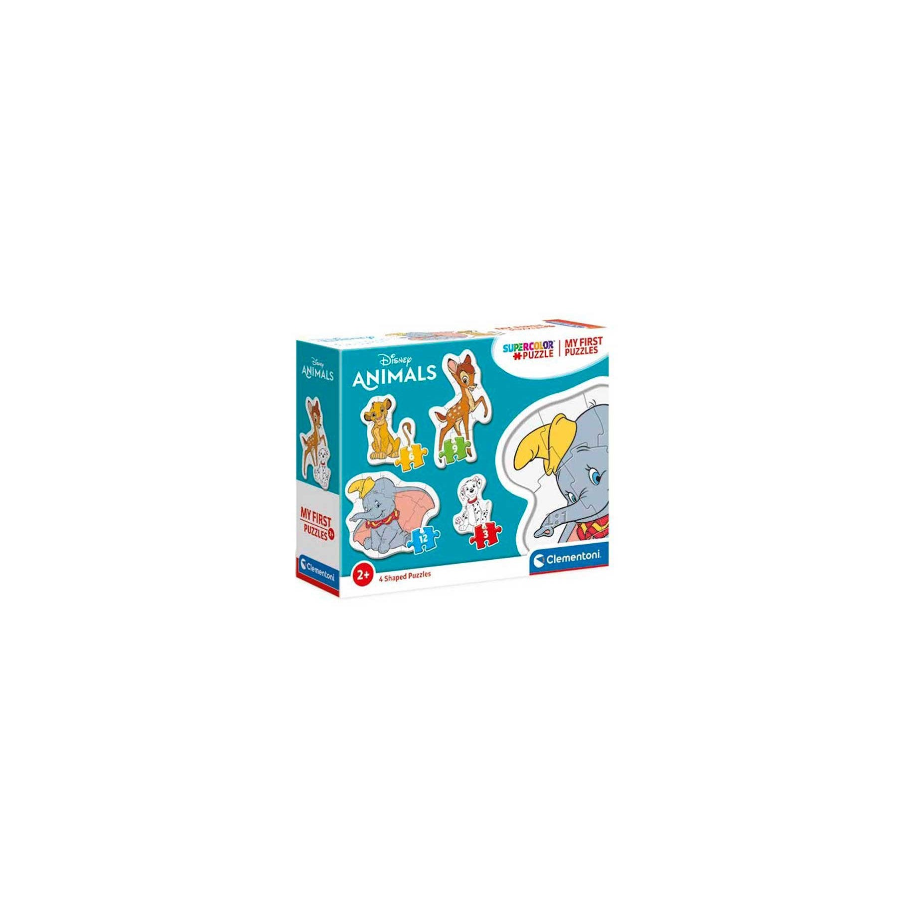 Puzzle My First Puzzle Animal Friends Disney 3-6-9-12pzs