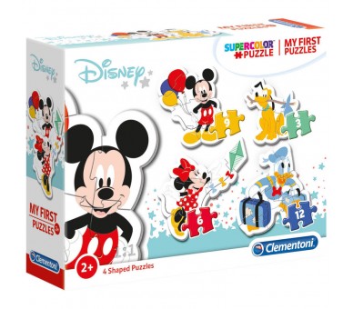 Puzzle My First Puzzle Mickey Disney 3-6-9-12pzs