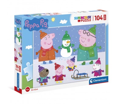 Puzzle Maxi Peppa Pig 104pzs
