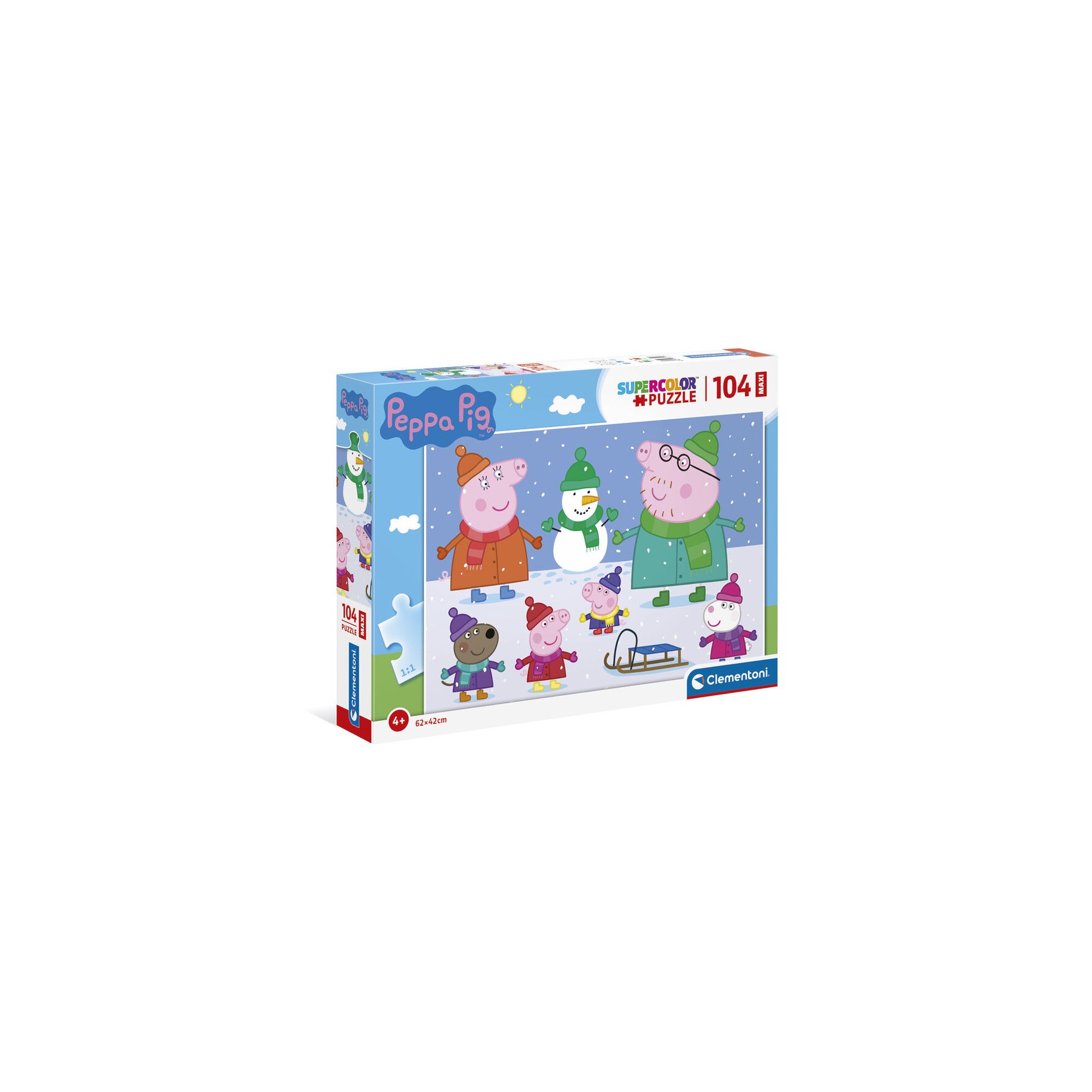 Puzzle Maxi Peppa Pig 104pzs