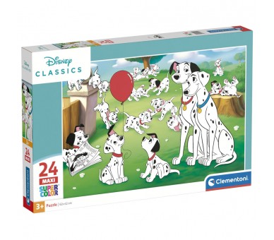 Puzzle maxi 101 Dalmatas Disney 24pzs
