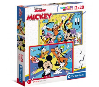 Puzzle Mickey Disney 2x20pzs