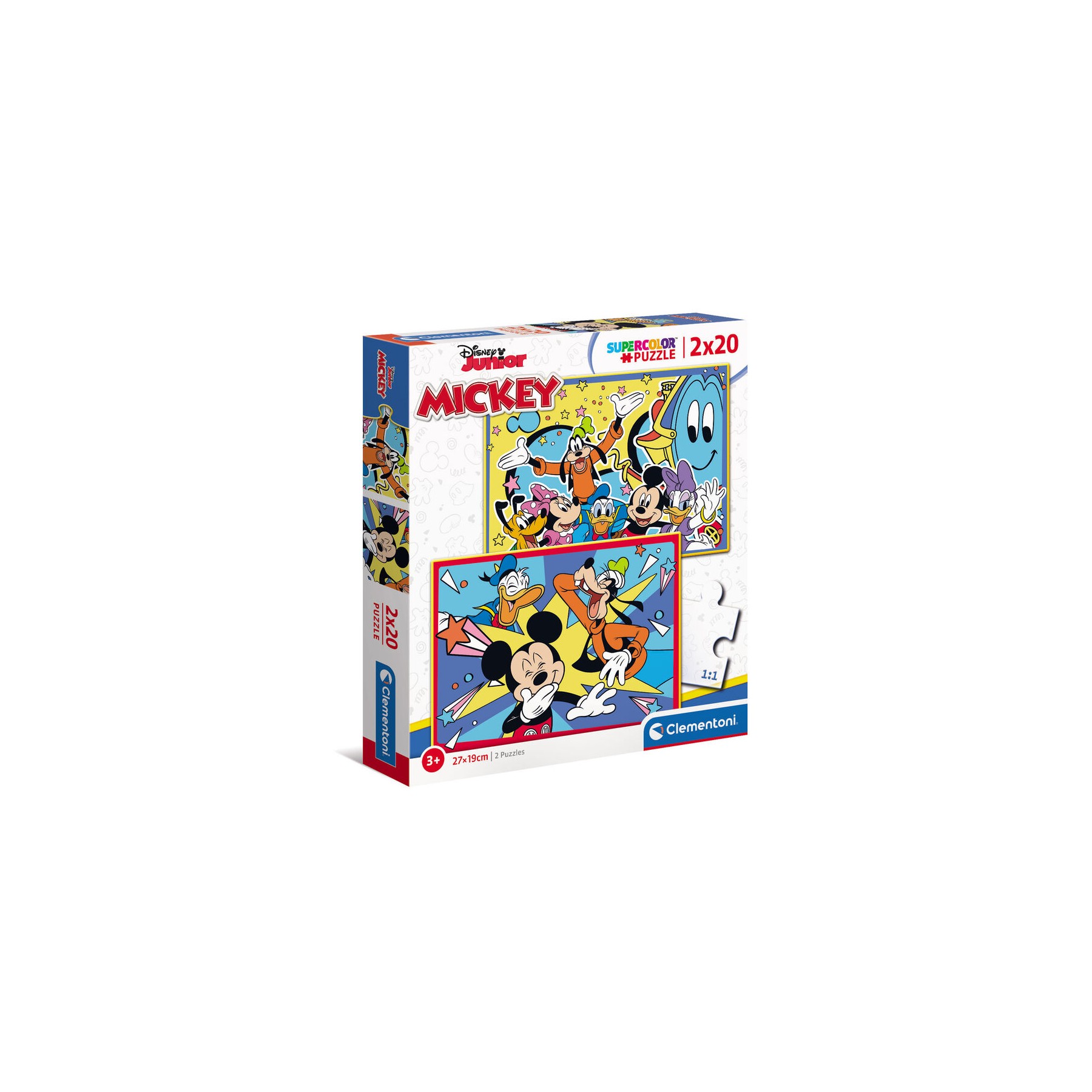 Puzzle Mickey Disney 2x20pzs