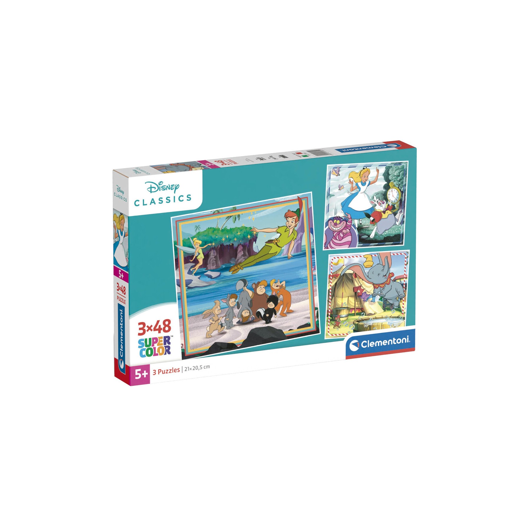 Puzzle Classics Disney 3x48pzs