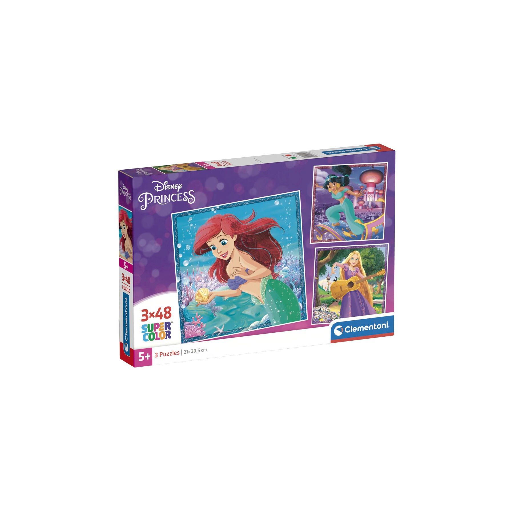 Puzzle Princesas Disney 3x48pzs
