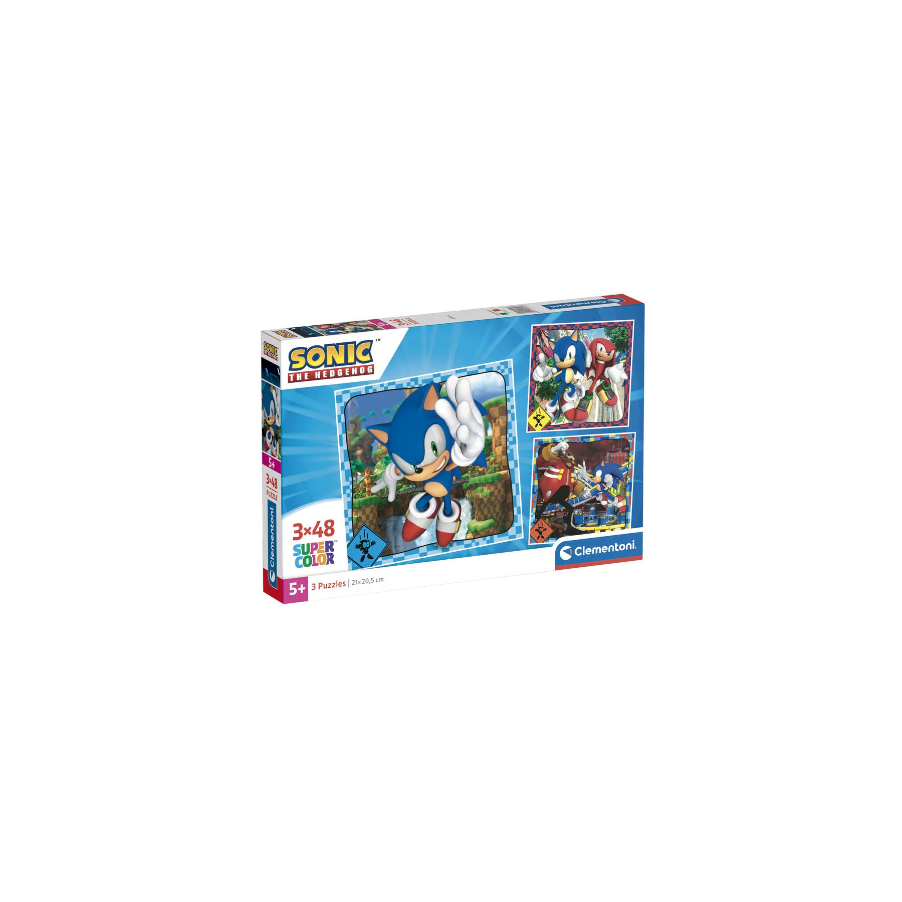 Puzzle Sonic the Hedgehog 3x48pzs