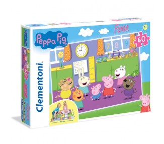 Puzzle Floor Peppa Pig 40pzs