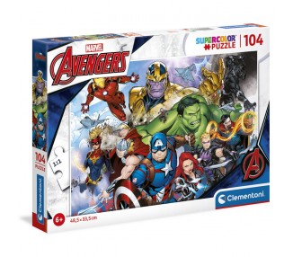 Puzzle Vengadores Avengers Marvel 104pzs
