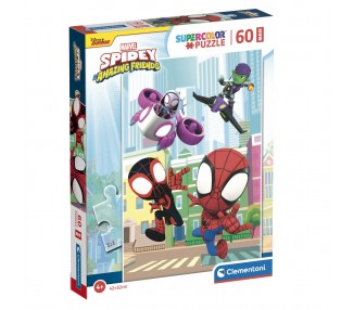 Puzzle maxi Spidey and His Amazing Friends Marvel 60pzs
