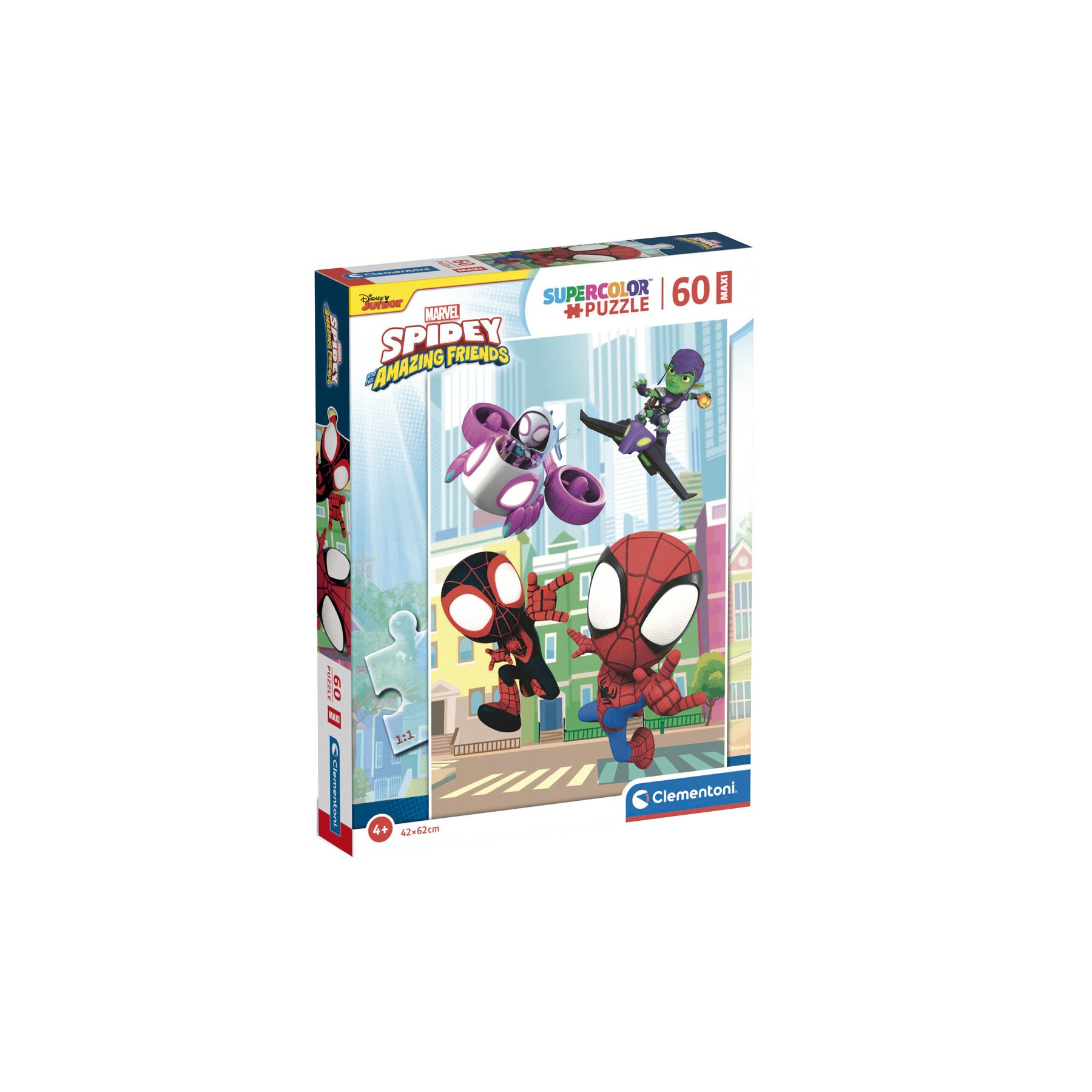 Puzzle maxi Spidey and His Amazing Friends Marvel 60pzs