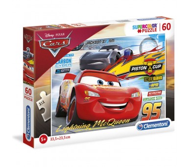 Puzzle Cars 3 Disney 60pzs
