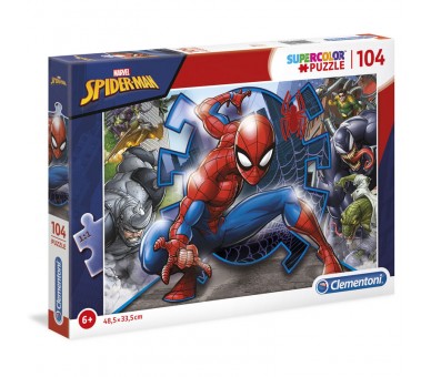 Puzzle Spiderman Marvel 104pzs