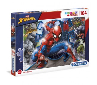 Puzzle Spiderman Marvel 104pzs