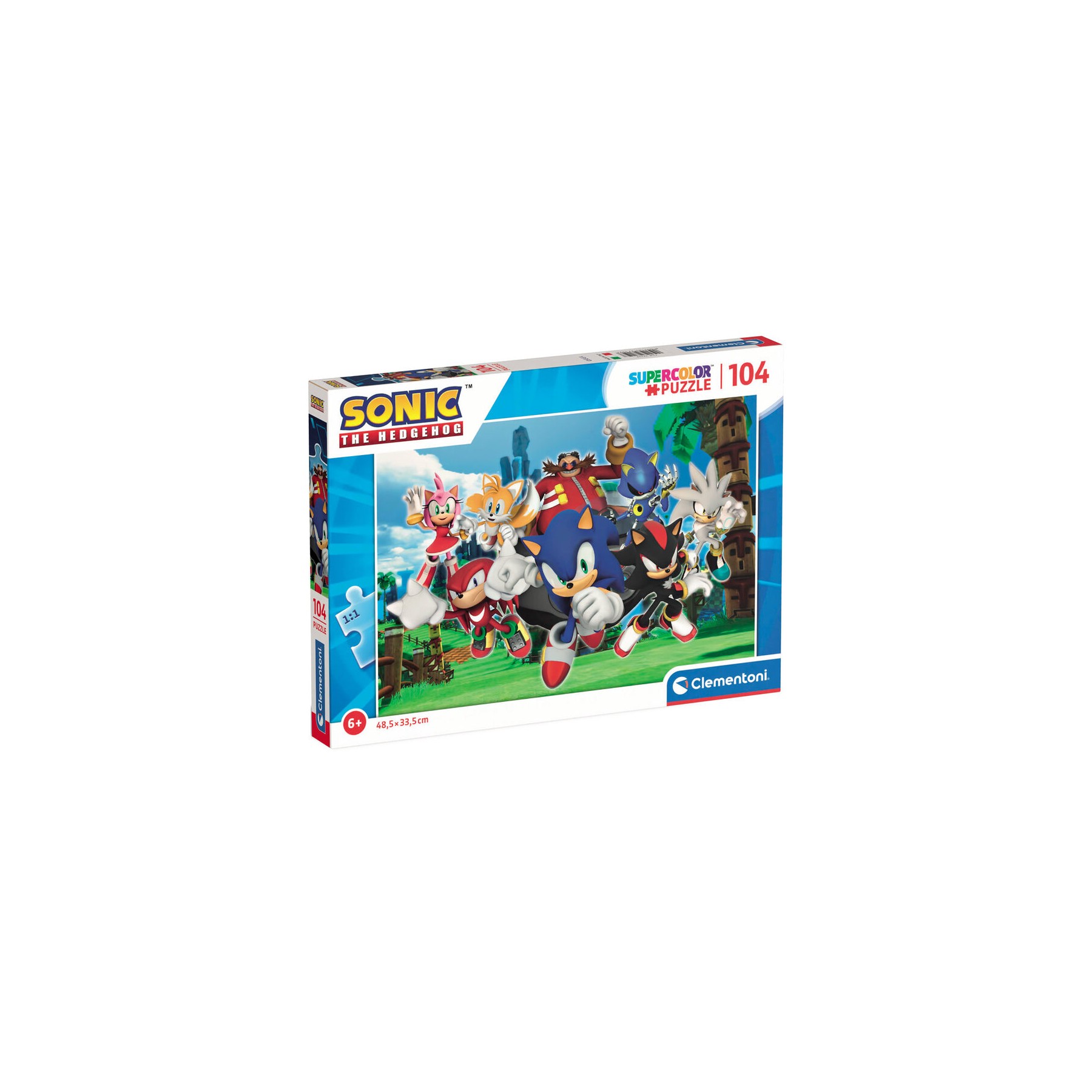 Puzzle Sonic The Hedgehog 104pzs