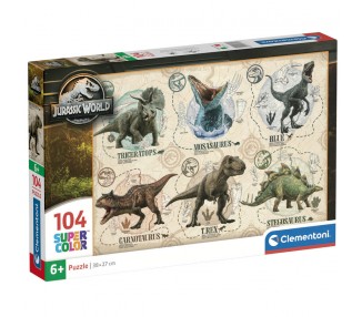 Puzzle Jurassic World 104pzs
