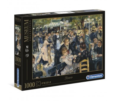 Puzzle Baile en el Moulin de la Galette Renoir Musseum Collection 1000pzs