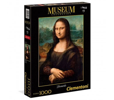 Puzzle Mona Lisa Leonardo Museo Louvre 1000pzs