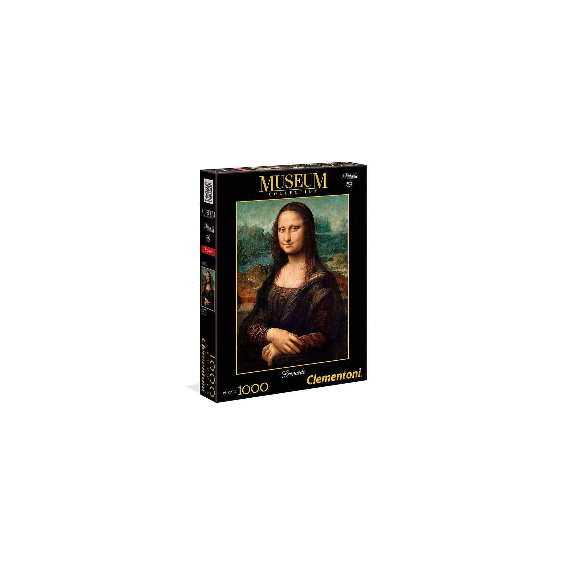 Puzzle Mona Lisa Leonardo Museo Louvre 1000pzs