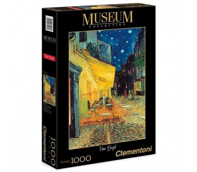 Puzzle Terraza de Cafe por la Noche Van Gogh Museum Collection 1000pzs