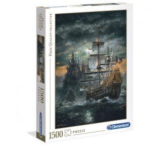 Puzzle Barco Pirata 1500pzs