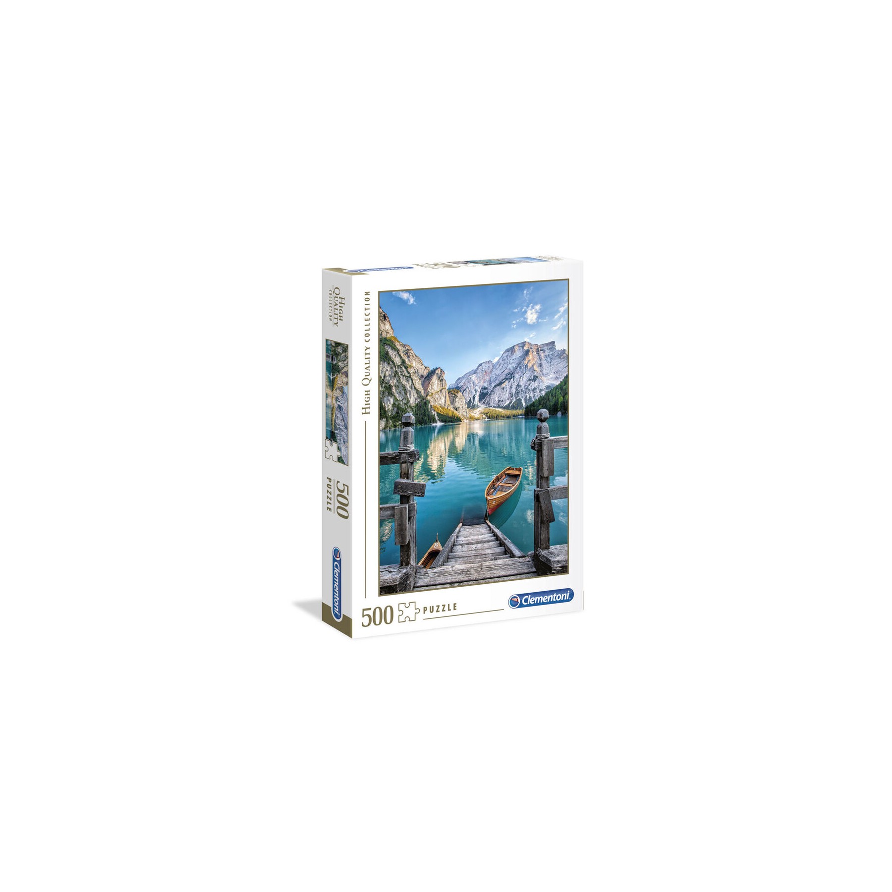Puzzle Lago Braies 500pzs