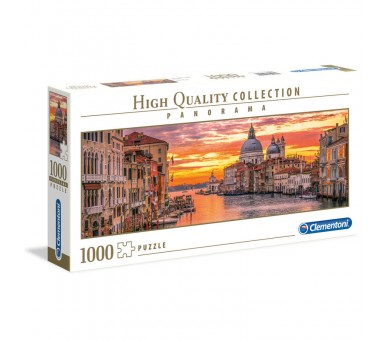 Puzzle Panorama El Gran Ganal Venecia 1000pzs