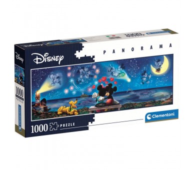 Puzzle Panorama Mickey and Minnie Disney 1000pzs