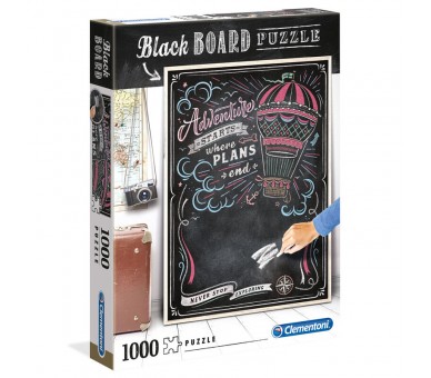 Puzzle Travel Black Board 1000pzs