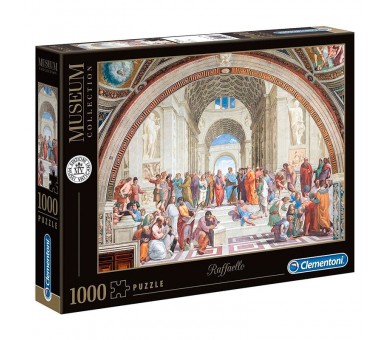 Puzzle Escuela de Athenas Raffaello Museo Vaticano 1000pzs