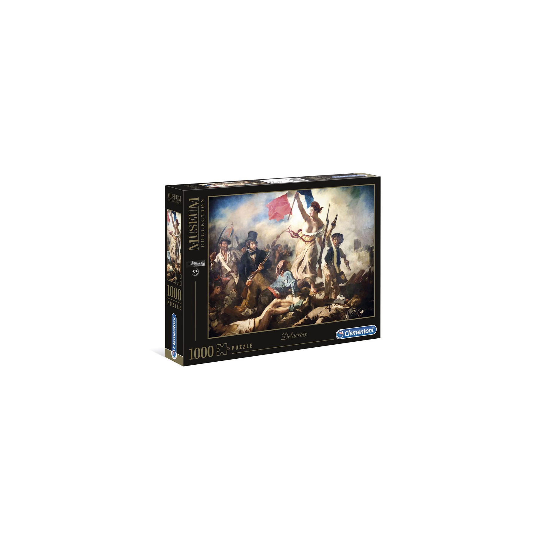 Puzzle La Libertad Guiando al Pueblo Museo Louvre 1000pzs