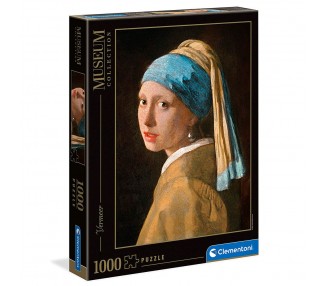 Puzzle La Chica de la Perla Vermeer Musseum Collection 1000pzs