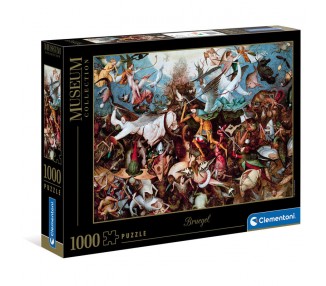 Puzzle La Caida de los Angeles Rebeldes Bruegel 1000pzs