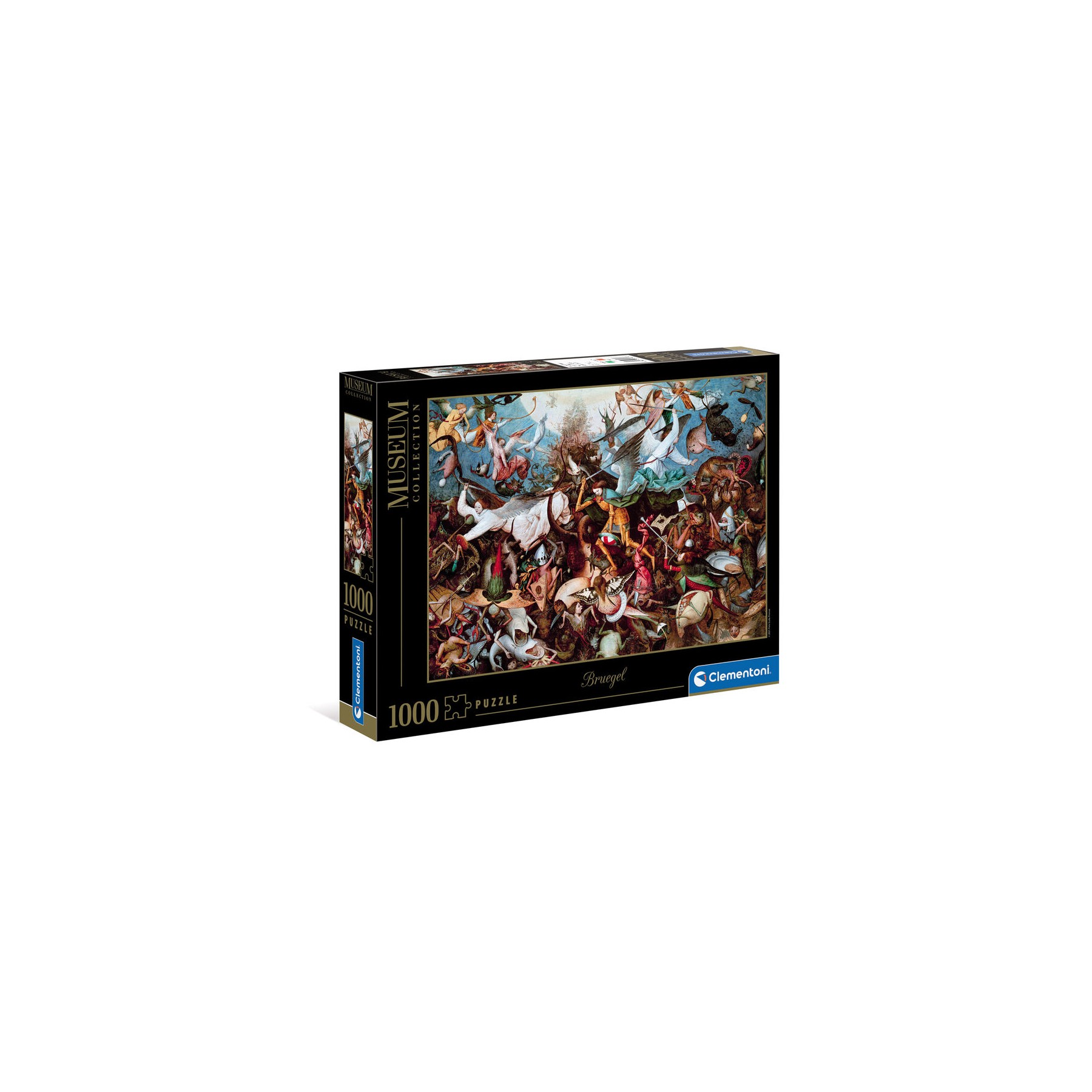 Puzzle La Caida de los Angeles Rebeldes Bruegel 1000pzs