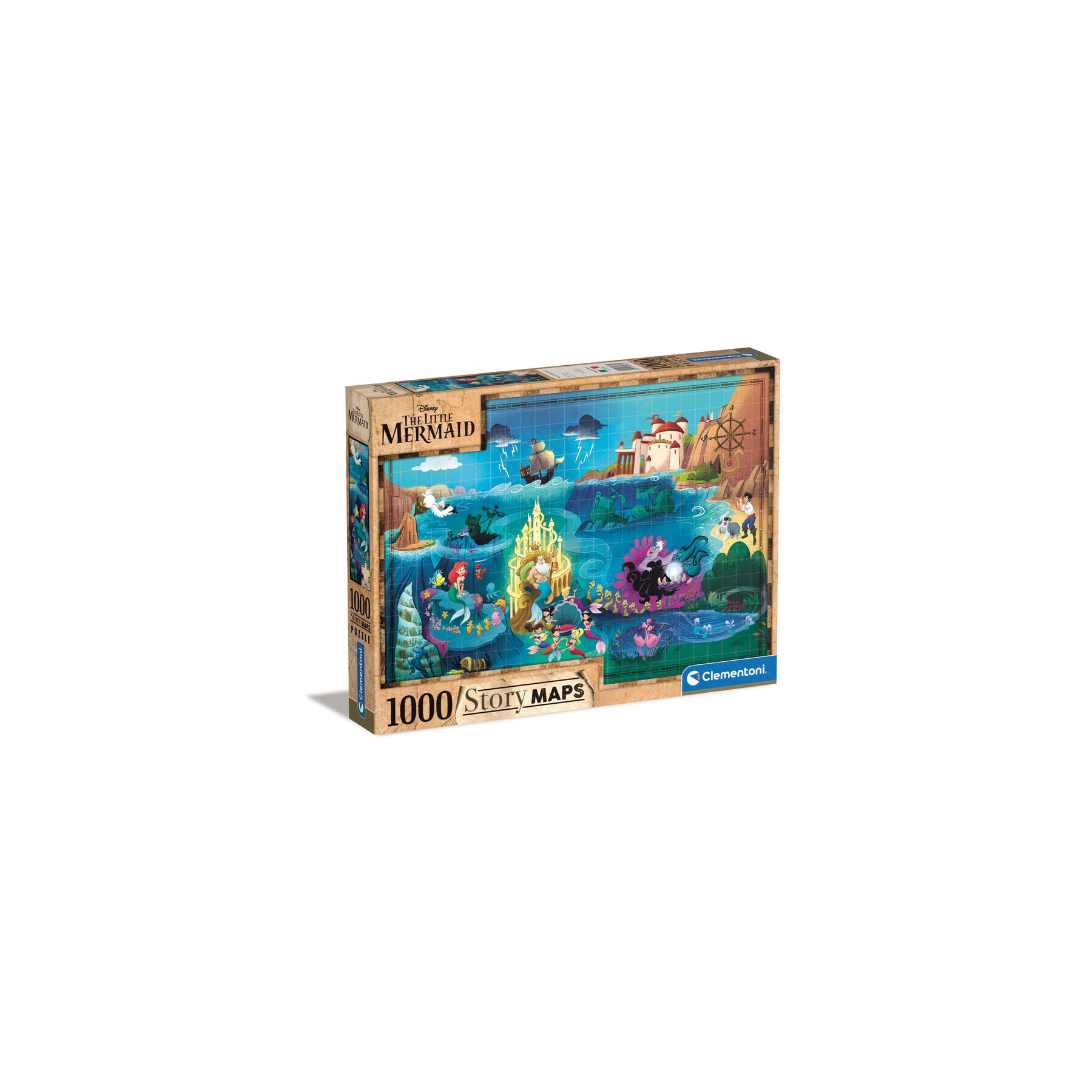 Puzzle La sirenita Disney 1000pzs