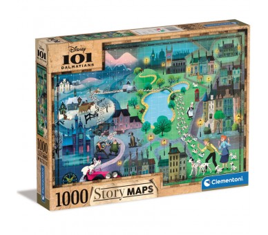 Puzzle 101 Dalmatas Disney 1000pzs