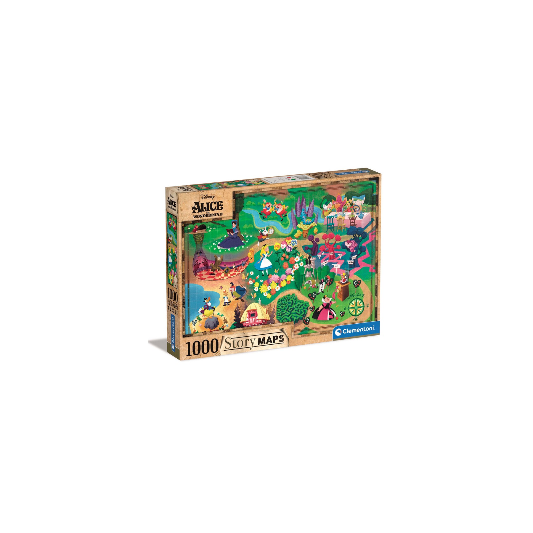 Puzzle Alicia en el Pais de las Maravillas Disney 1000pzs