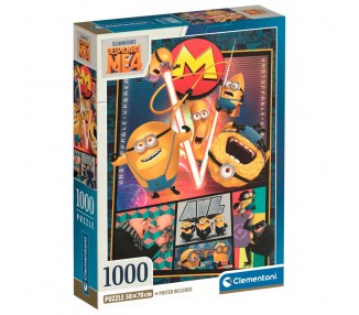 Puzzle Gru Mi Villano Favorito 4 1000pzs