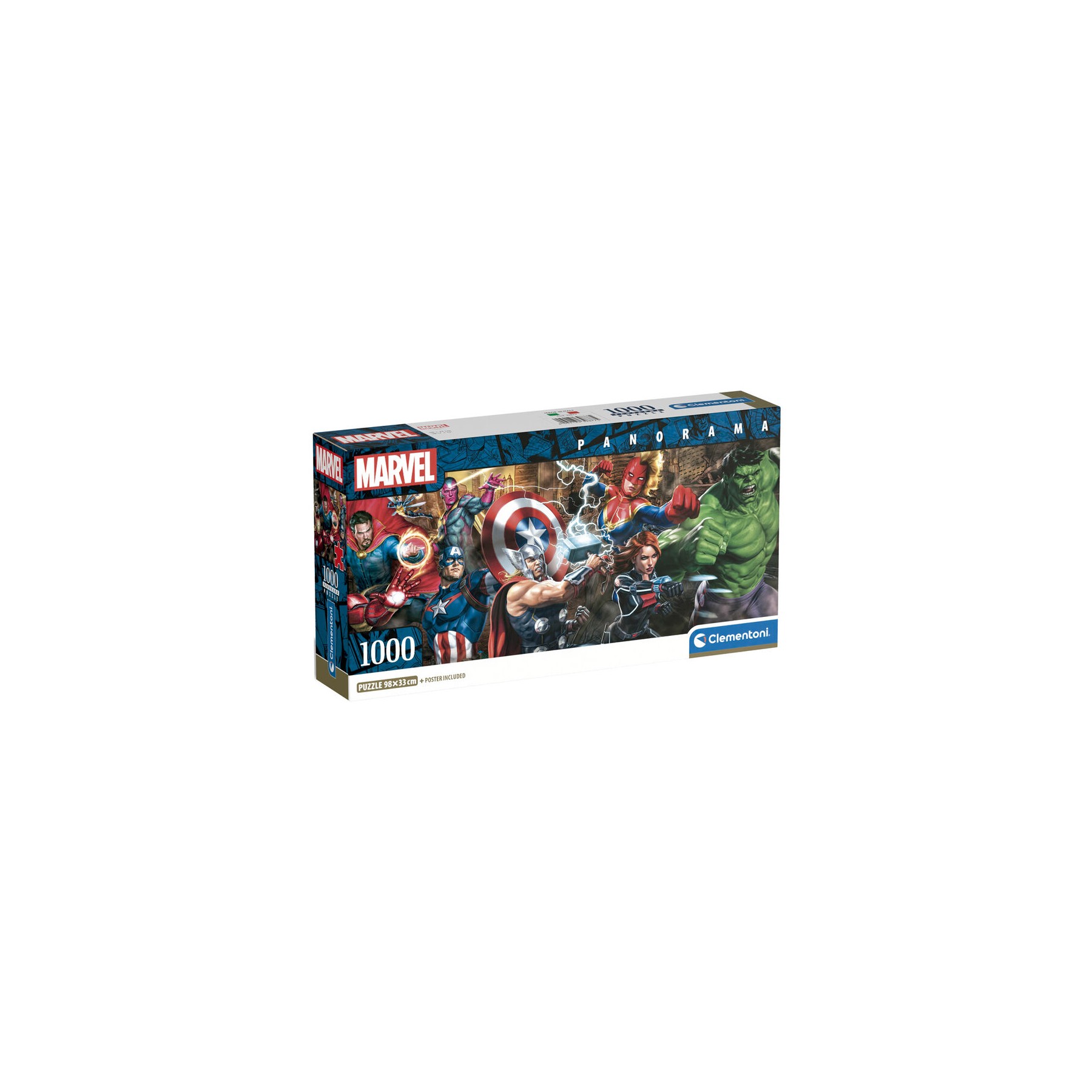 Puzzle panorama Marvel 1000pzs