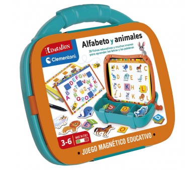 Maletin Magnetico alfabeto y animales
