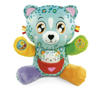 Peluche Bebe Leopardo Interactivo