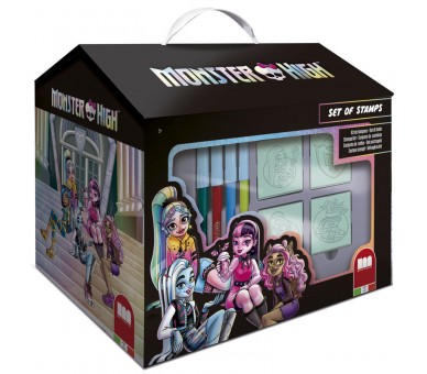 Set papeleria casa Monster High 20pzs