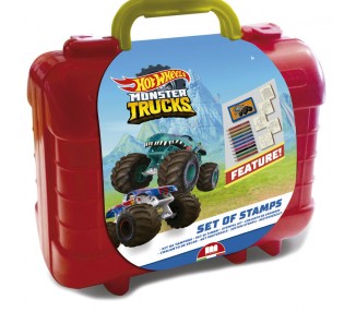 Maletin papeleria Hot Wheels 19pzs