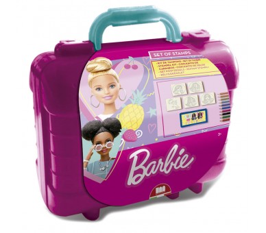 Maletin papeleria Barbie 19pzs