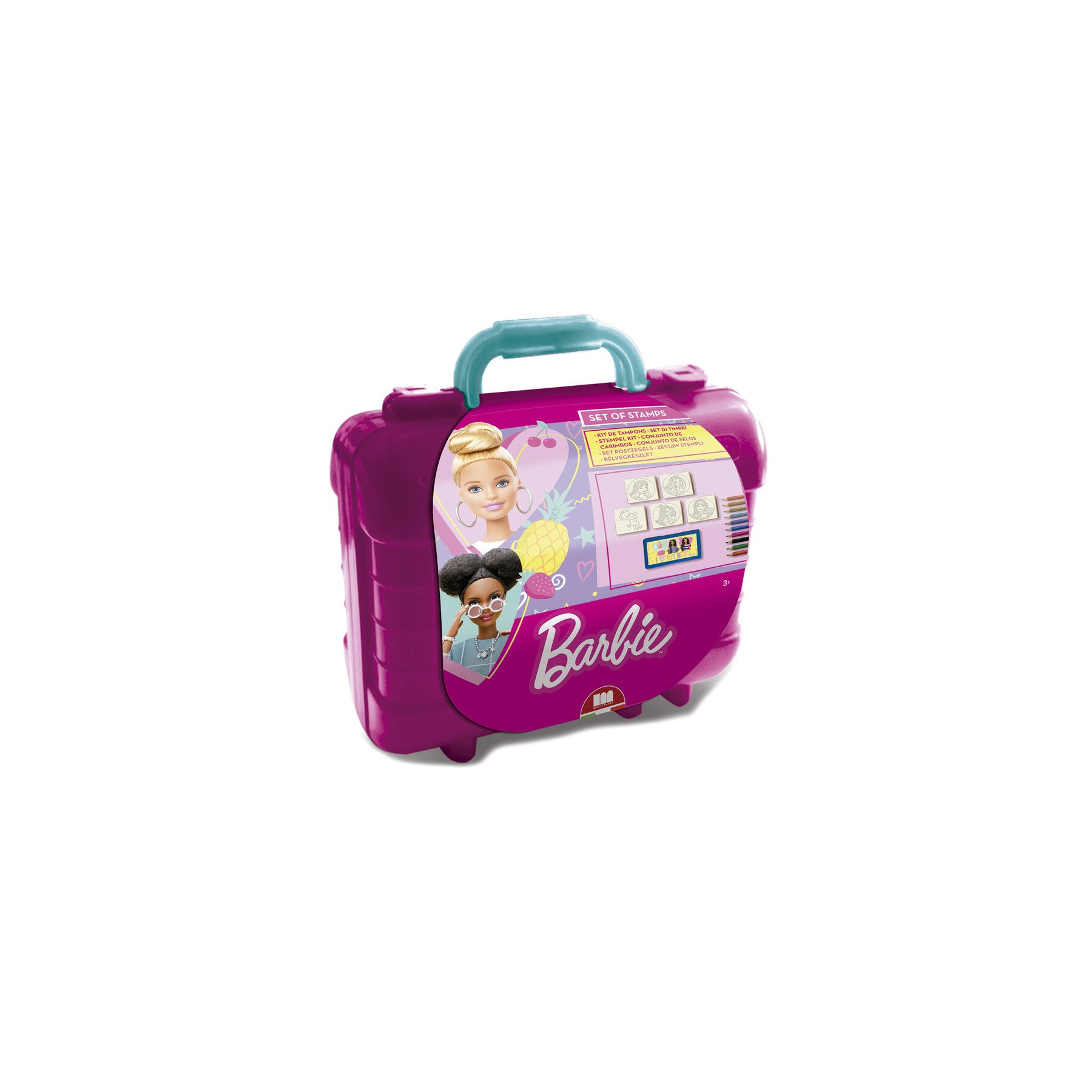 Maletin papeleria Barbie 19pzs