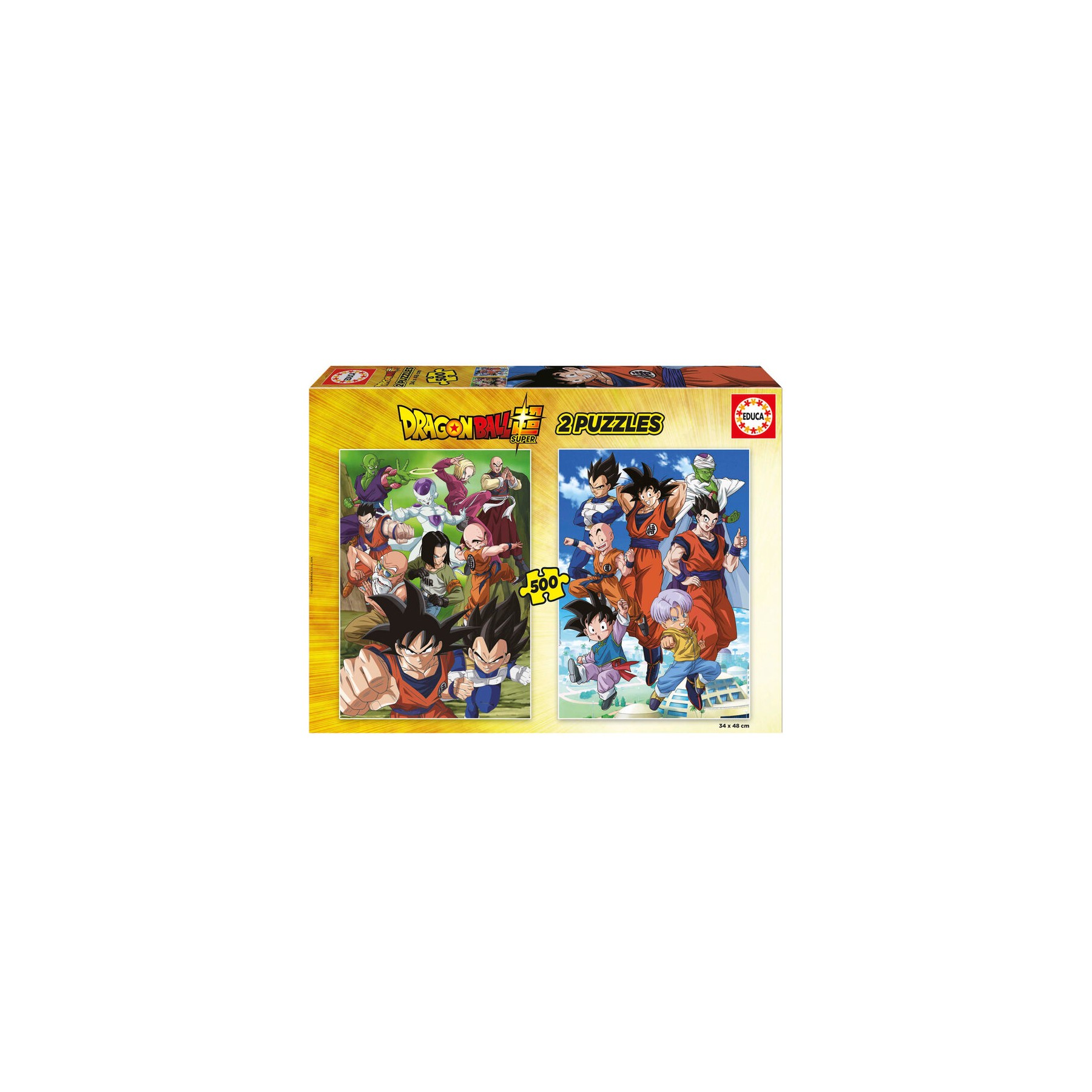 Puzzle Dragon Ball 2x500pzs