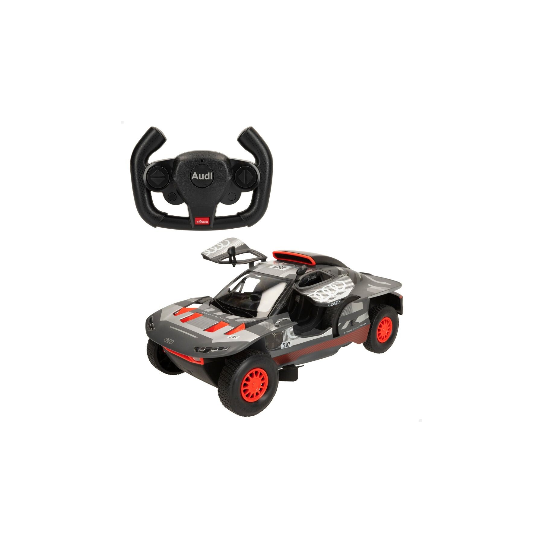 Coche Audi RS Q e-tron E2 radio control