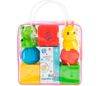 Set animales baño sonido 8pzs