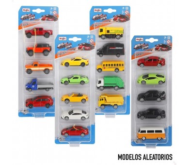 Blister 5 coches surtido