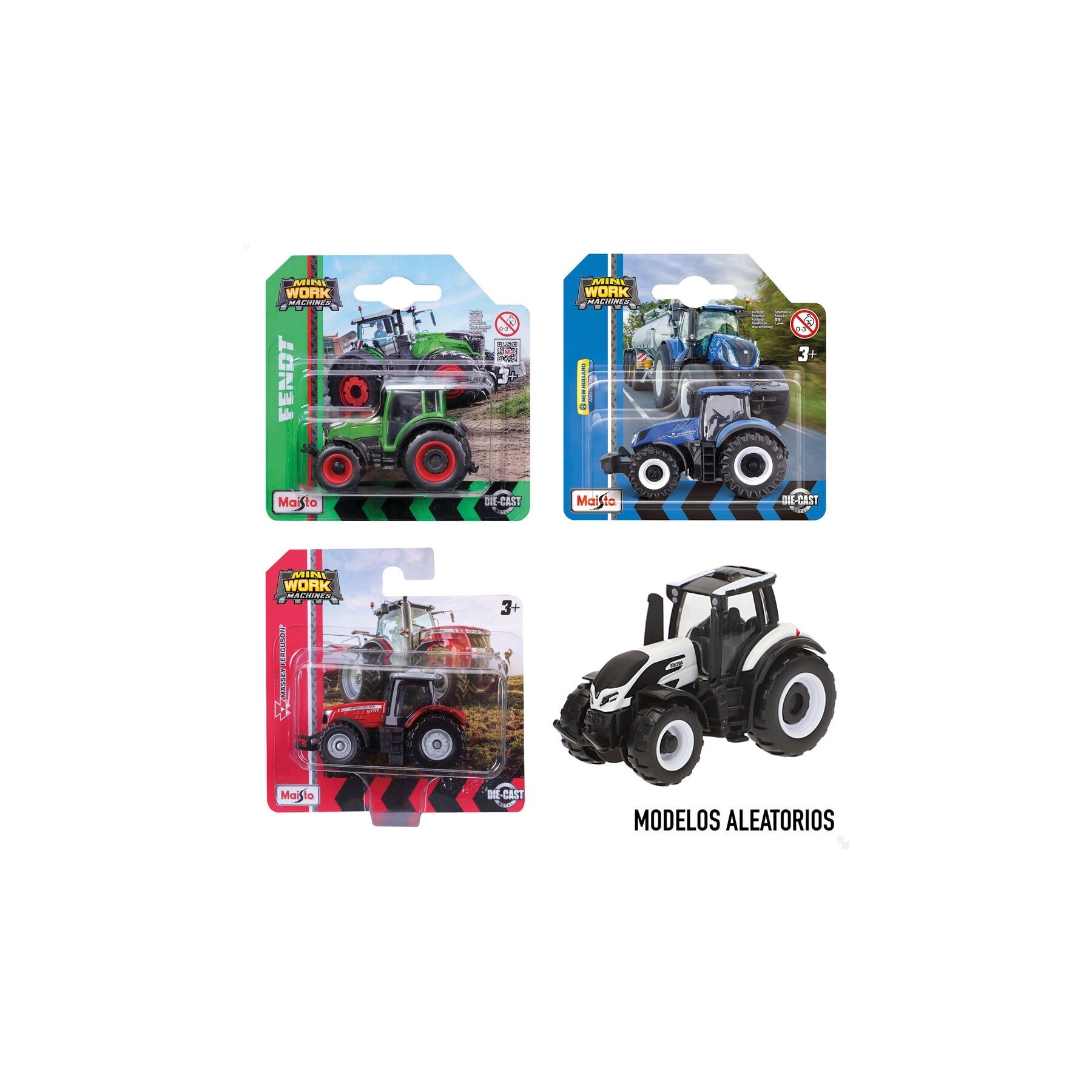 Blister tractor surtido